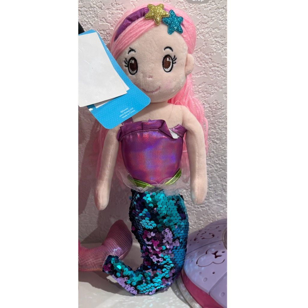 Mermaid Plush Stuffed Doll