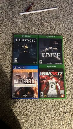 Xbox & ps Games