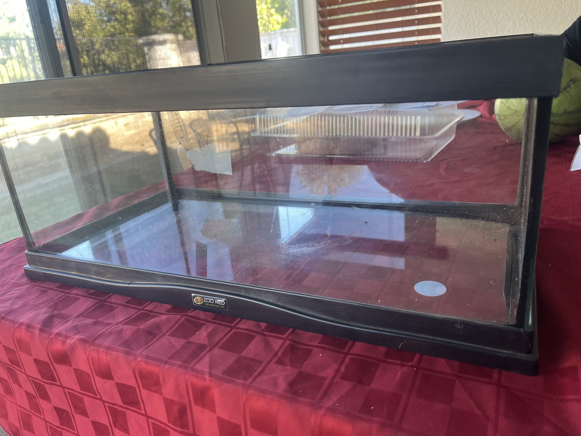 Zoo, Med, Laboratories, Glass Terrarium 