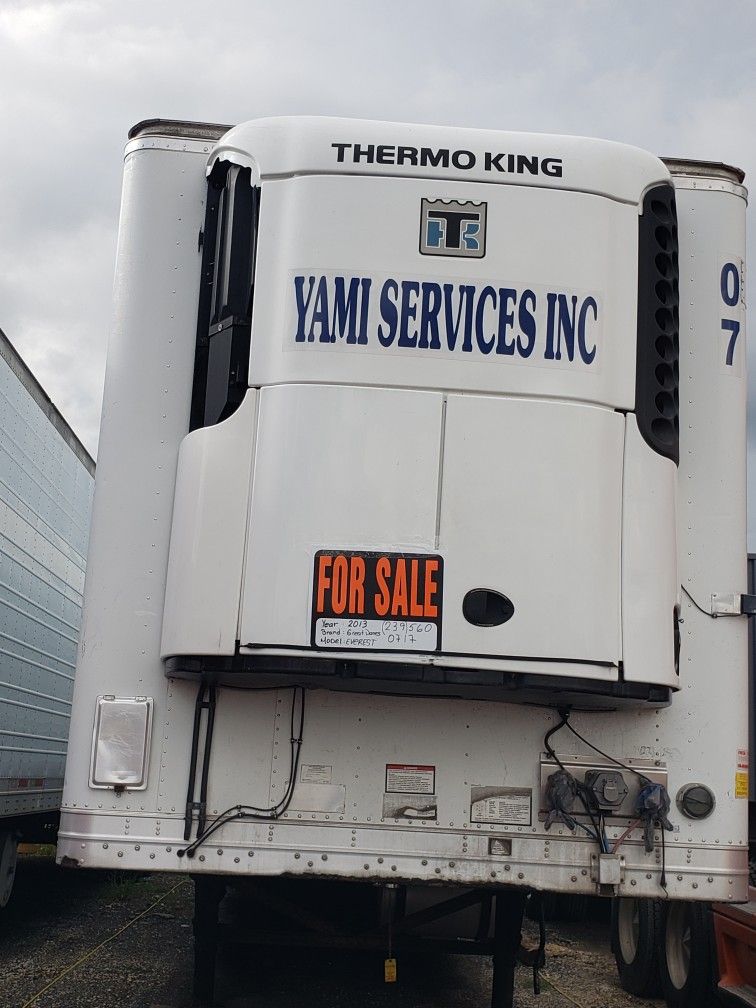 Reefer Trailer Great Dane 2013 Clean Title Termoking 330 (20,000 Hours)