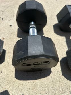 Single 25lb dumbbell
