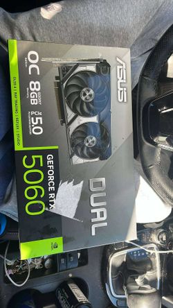 GeForce RTX 5060 8GB GDDR7 PCI Express 5.0 x8 ATX Graphics Card DUAL-R