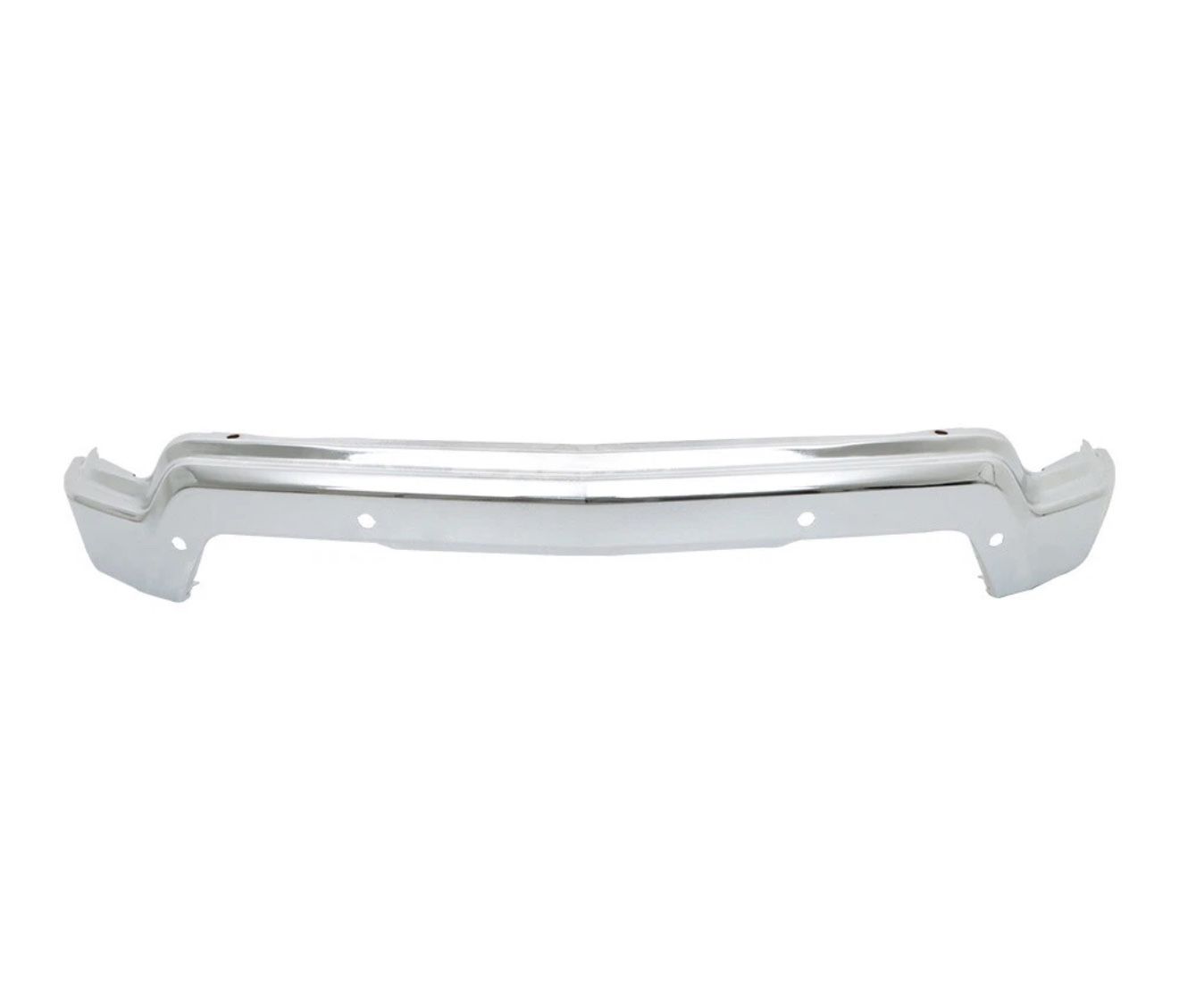 Front Steel  Bumper Face Bar w/Sensor Holes Chrome 2022-2024 Chevy Silverado 1500