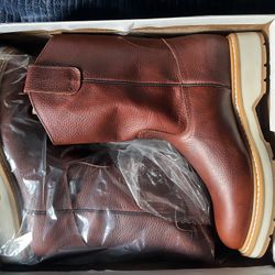 brand new work boots in box size 9