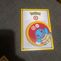 Target x Pokémon Limited Squirtle Pin 2026 30th Anniversary