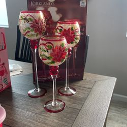 Doecorative Glass Christmas 