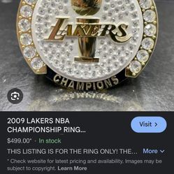 Lakers championship ring