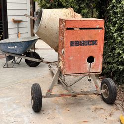 Heavy Duty Cement Mixer