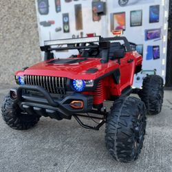 ‼️🎄CHRISTMAS SALE🎄‼️💥12V 4X4 JEEP WITH MP3 PLAYER💥