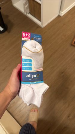 All Pro by Gold Toe AquaFX Women's Sport Socks 8-Pack