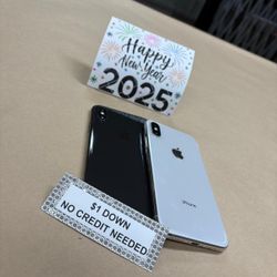 Apple IPhone X - 90 Days Warranty - Only $5 Today Pay The Rest Later! 