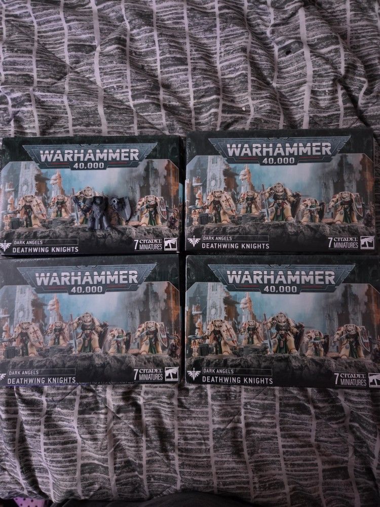 Warhammer 40k Space Marines Dark Angels Deathwing Terminators