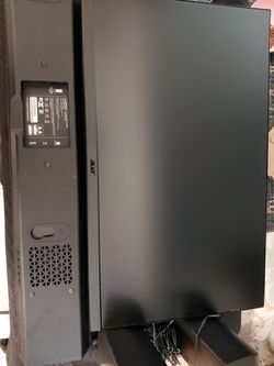 PC Hardware & Display Bundle - 5 Motherboards, Acer 100Hz Monitor, Vizio Soundbar & Speakers - Tested & Working