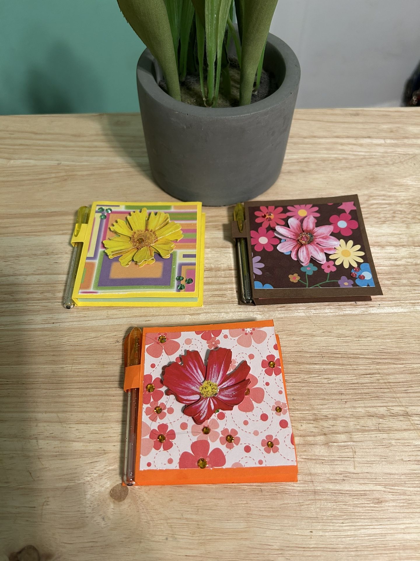 Floral Post It Notes