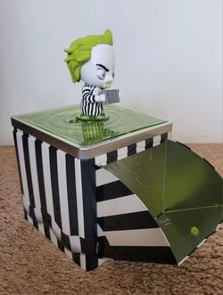 Beetlejuice 2 2024 Film Betelgeuse Light Up Tin Popcorn Bucket LIMITED EDITION