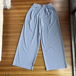 Light Blue Uniqlo Trousers
