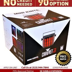 Chauvet DJ Light Multicolor Multibeam Derby Lighting Sound Activated LED Mini Kinta ILS 🚨 Payment Options Available 🚨 No Credit Needed 🚨 