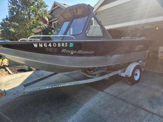 2000 hewescraft river runner 165