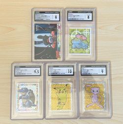 Vintage Merlin stickers and topps card