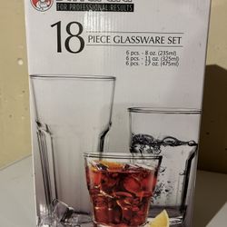 Glass Cup Set