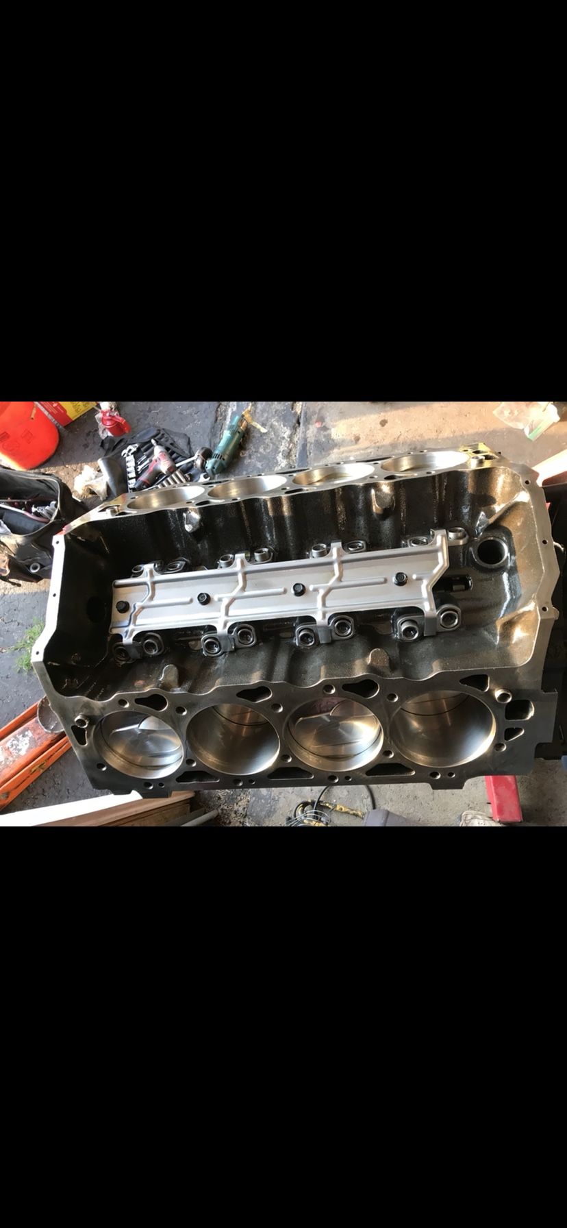 Chevy 502 502 hp big block short block crate engine for sale in west