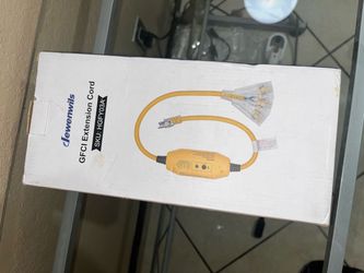 Dewenwils GFCI Extension Cord HGFY03A