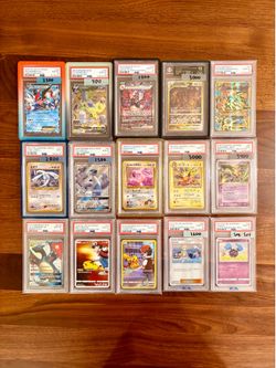 Pokémon/One Piece Slabs FS/FT