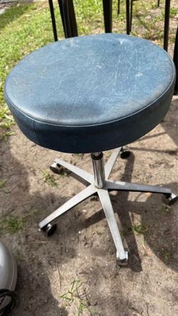 Vintage rolling stool