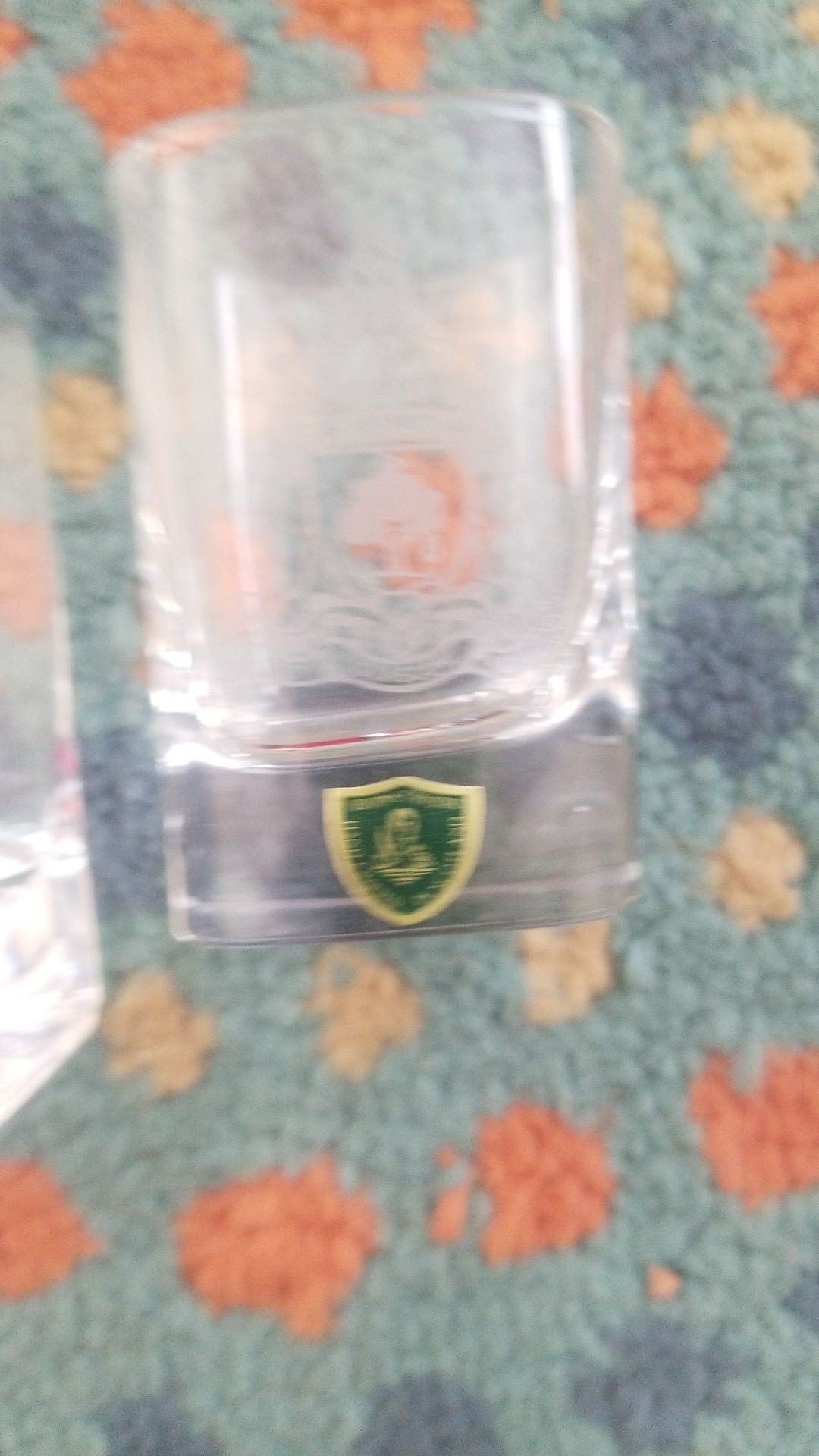 Burns crystal nightcap set made in Scotland