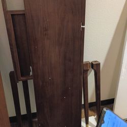 Wooden Table Desk With 2 Drawers