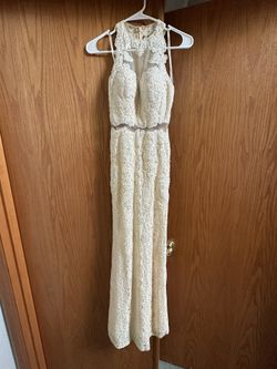 Champagne & Sequin Gown