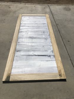 Barn door.