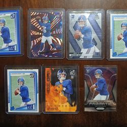 Football jaxson dart rc cards