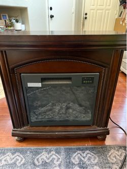 Great World Faux Fireplace Space Heater