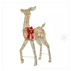 4 ft. Polar Wishes LED Golden
Doe Holiday Yard Decoration
Y41