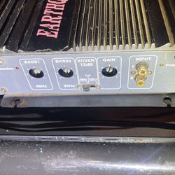 EARTHQUAKE PA-2300 カーアンプ 1991 Earthquake PA 2300 Hohmann Series Amp Dyno Test - YouTube