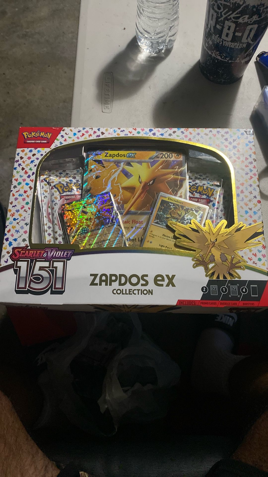 Pokemon Cards! Zapdos Ex 151 Box