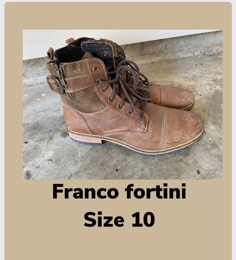 Men’s Franco fortini Boots Size 10 