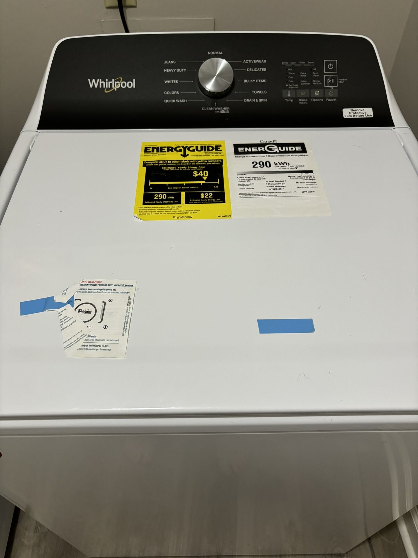 Whirlpool Washer And Dryer Barely Used