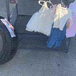 Tire Clothes Cage