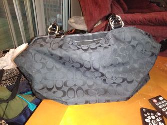 Coach tote purse like new