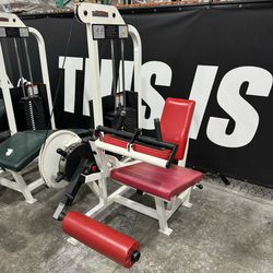Life Fitness Pro1 Seated Leg Curl / Hamstring Curl - Commercial Gym Equipment 