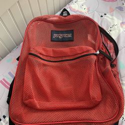 Jansport mesh backpack 