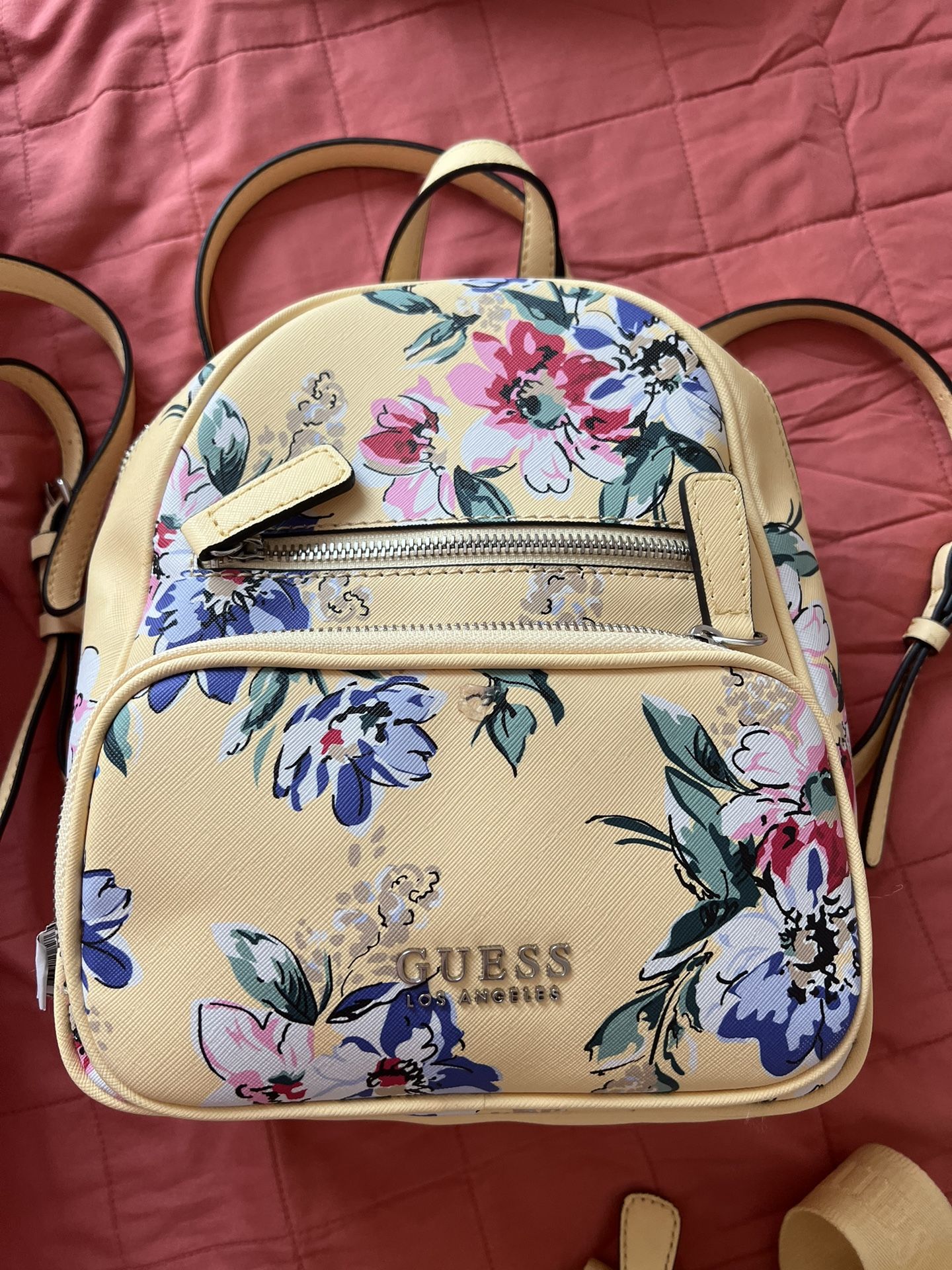 GUESS Backpack Floral Bag & Handbag for Women