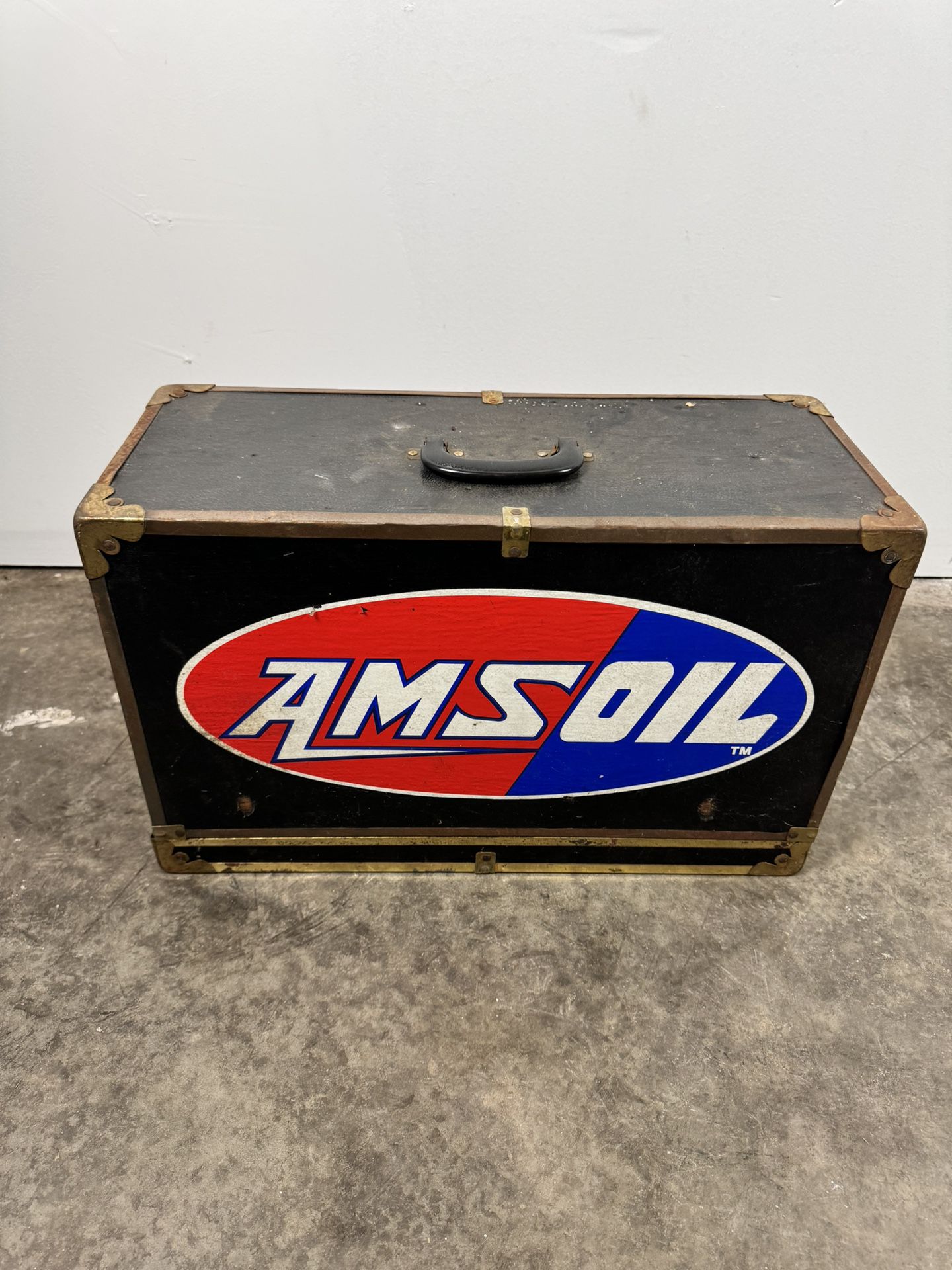 Vintage AMSOIL Dealer Demonstrator Salesman Sample Gas & Oil Advertising Display