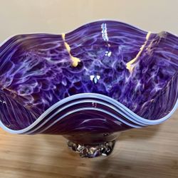 Hand Blown Fruit Bowl, Corning Museum Of Glass