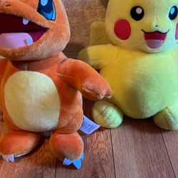 Picachu And Charmander