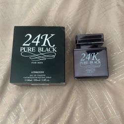 24 Pure Black For Men 