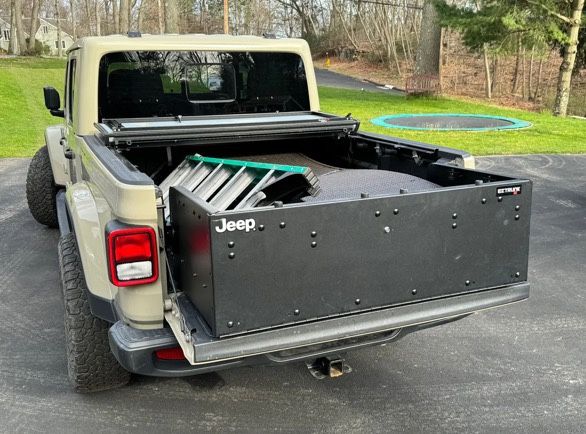 EZ 4x4 Jeep Gladiator Truck Bed Box
