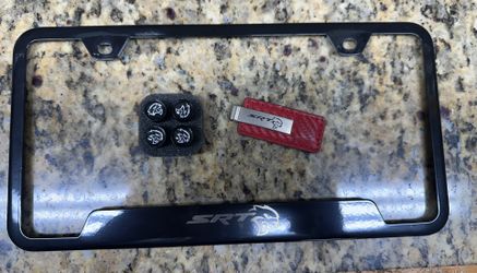 Dodge Hellcat License Plate Frame, And Accessories